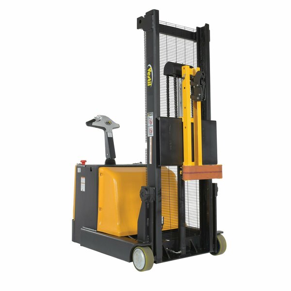 Vestil Steel Counter Balanced Drum Lifter Single Grip 62 In. Lifting Height 1,000 Lb. Capacity Yellow S-CB-62-SDC